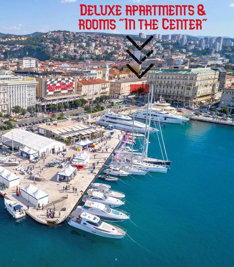 Deluxe Apartments & Rooms "In The Center" Ριέκα Εξωτερικό φωτογραφία